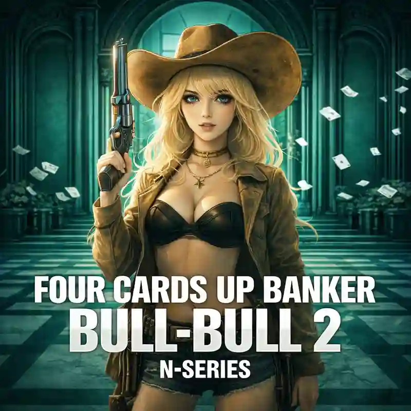 Four Cards Up Banker Bull-Bull 2 Card Game